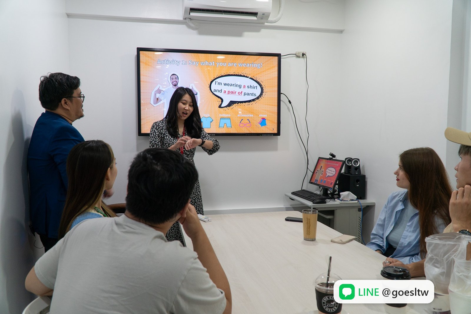QQEnglish ITP 商務校區的小團體課