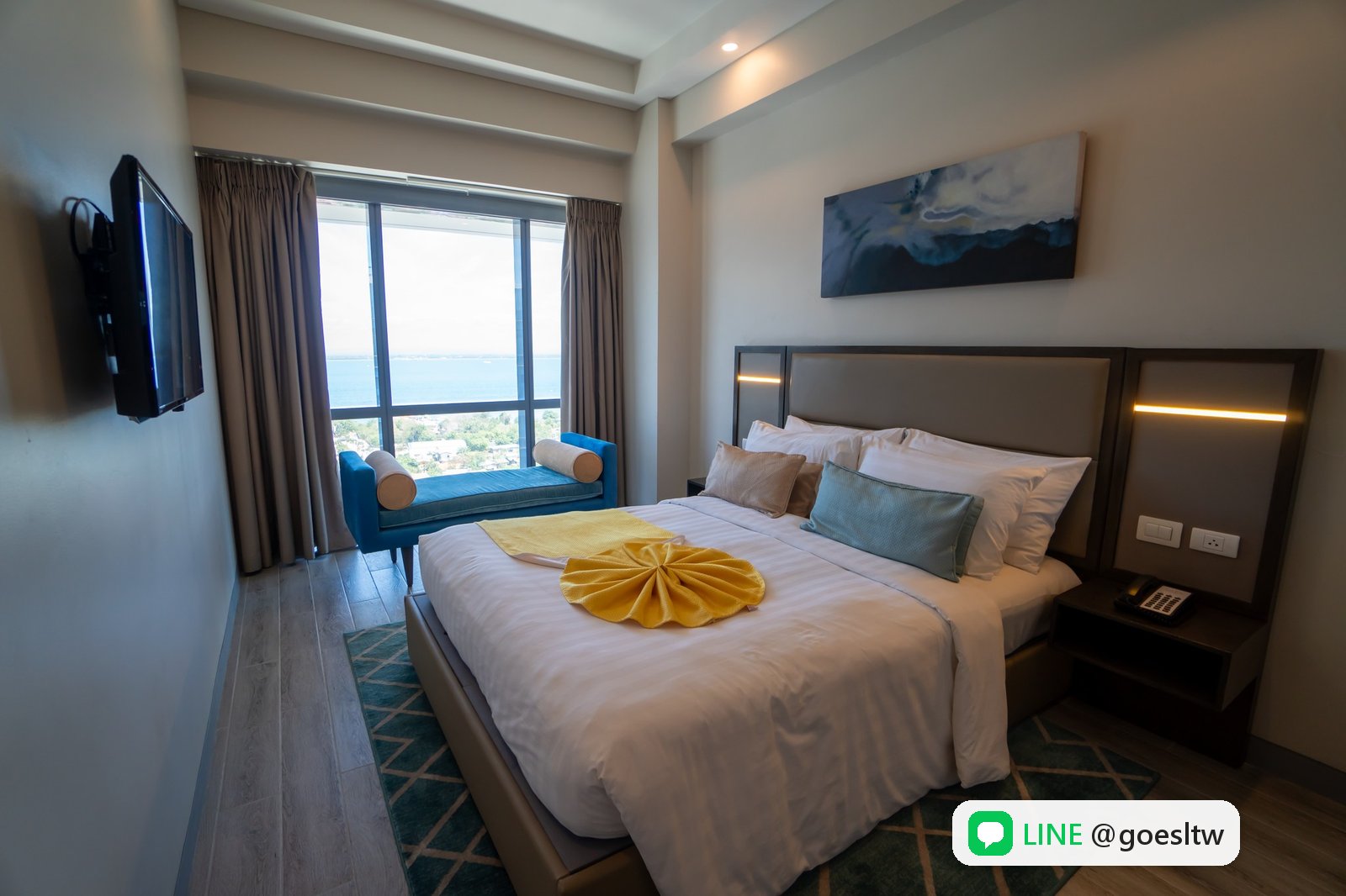 QQEnglish Savoy Hotel 標準房(Standard Room),一張大床