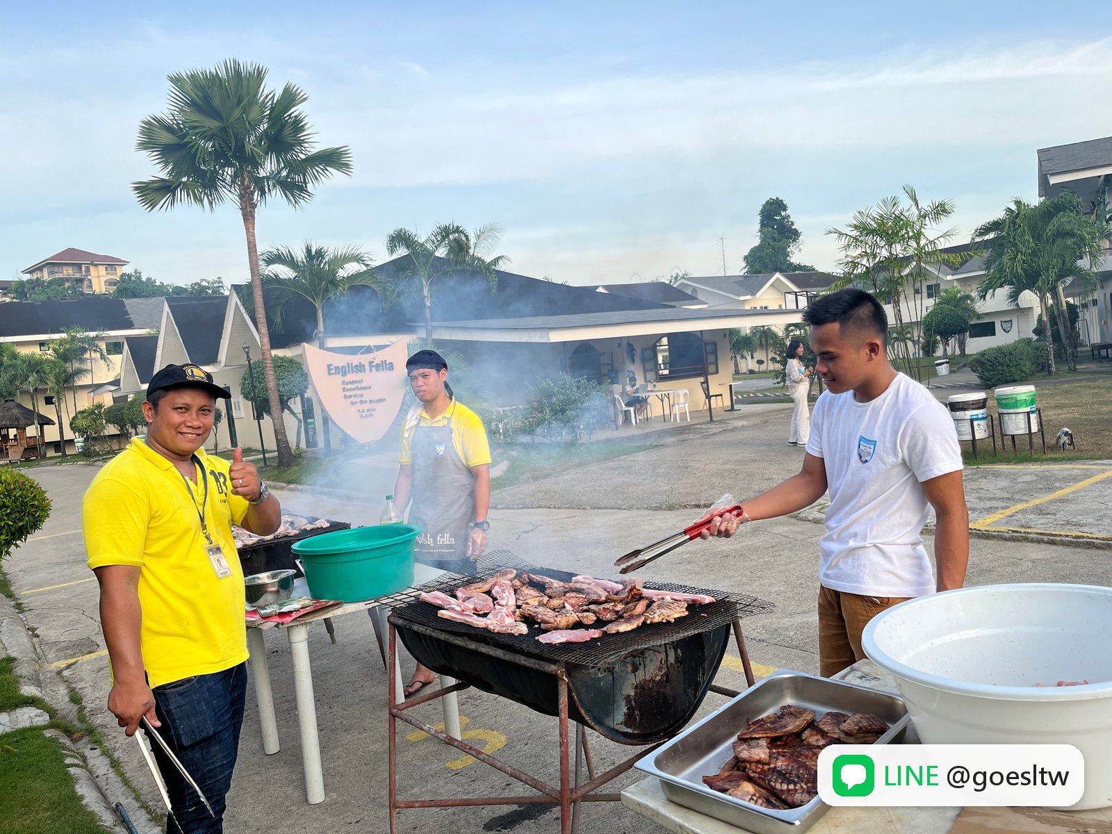 English Fella BBQ 派對,職員戶外烤肉