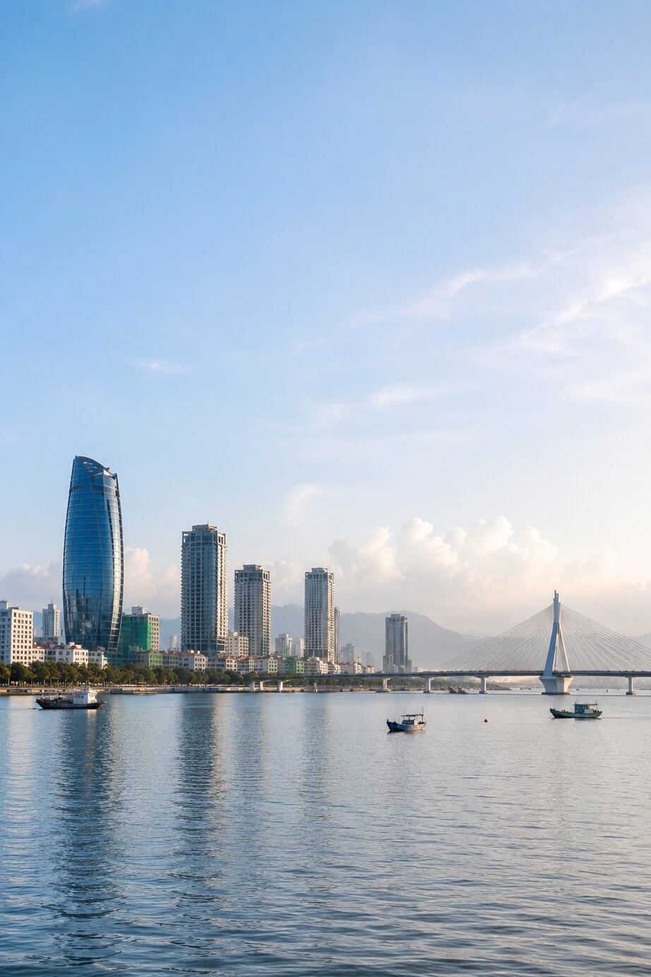 峴港韓江市景