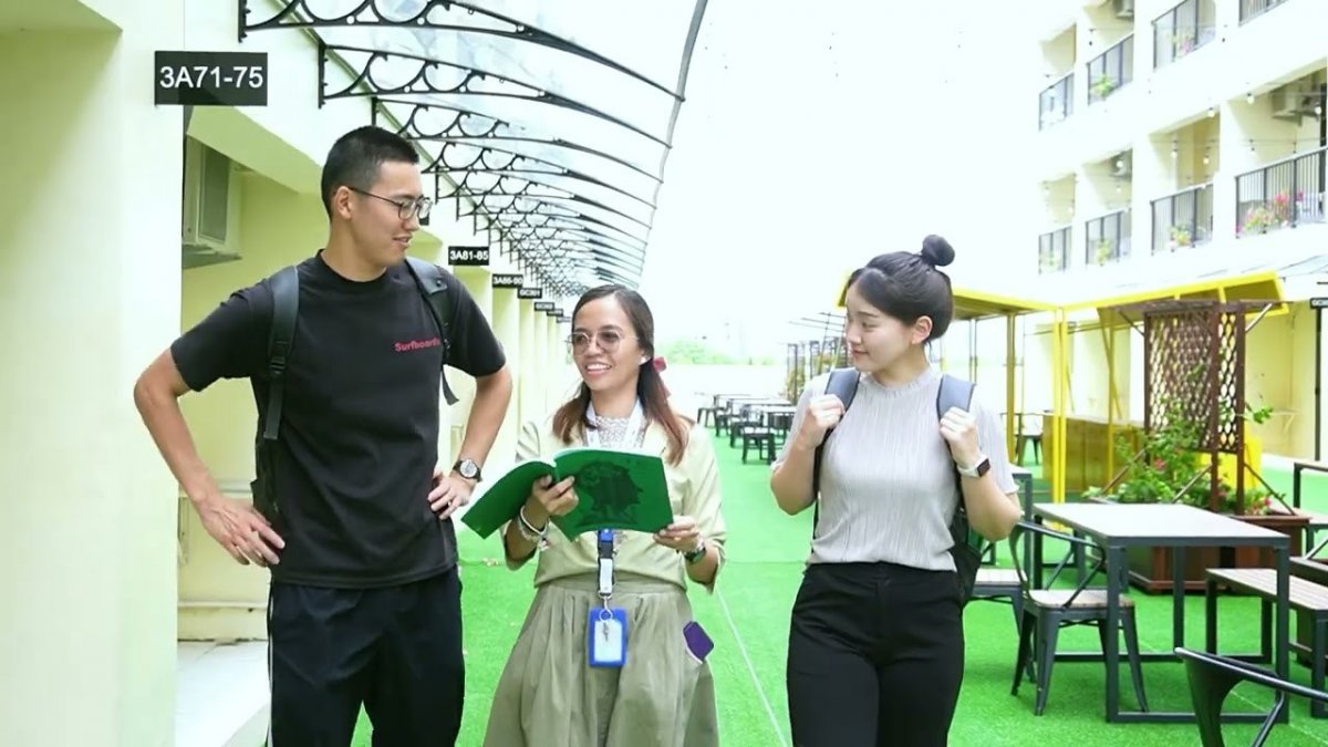 宿霧 B’CEBU 語言學校校園導覽｜泳池、美食街、宿舍一次看｜菲律賓遊學
